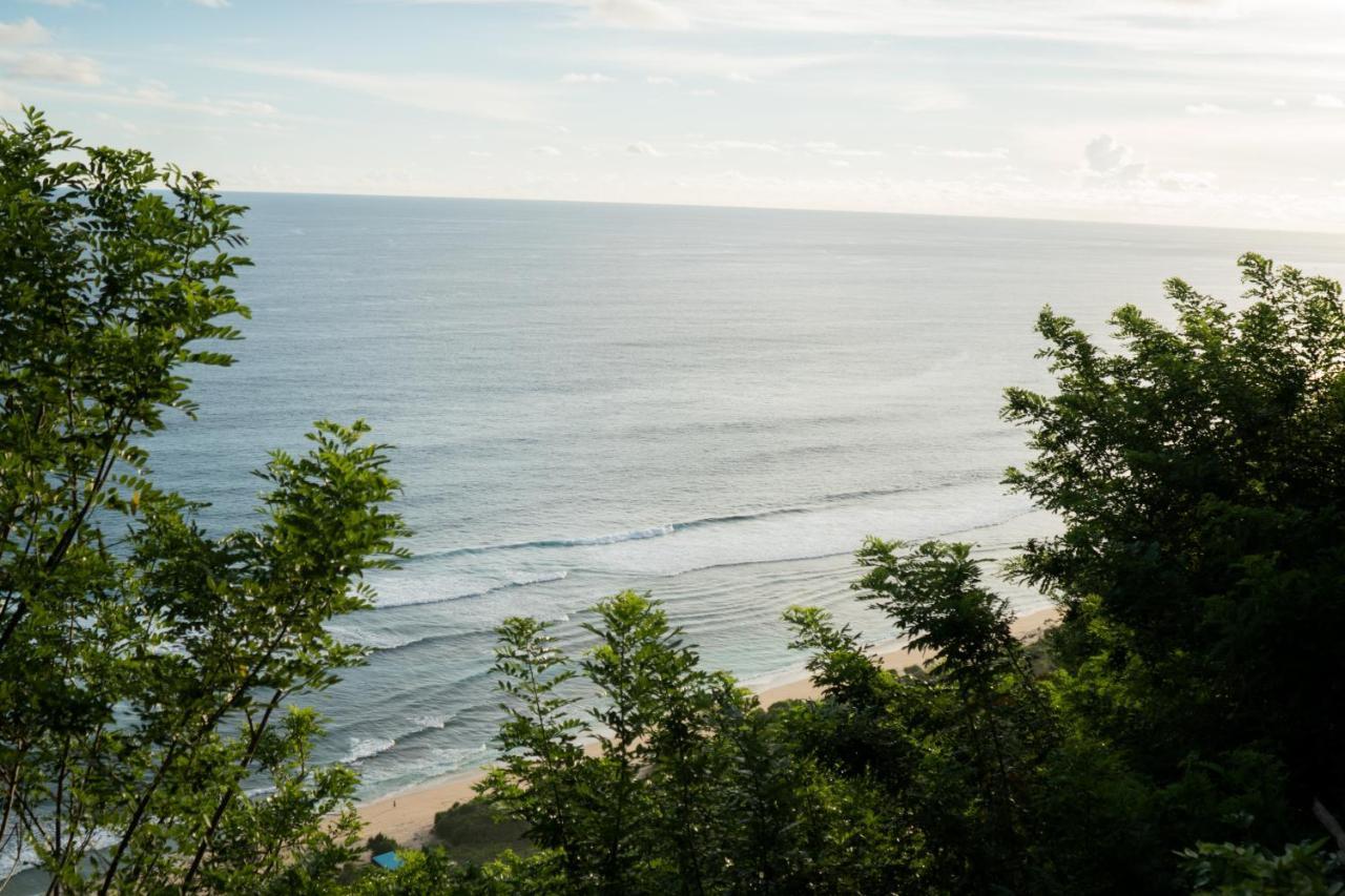 הוילה Uluwatu Nunggalan Hut מראה חיצוני תמונה
