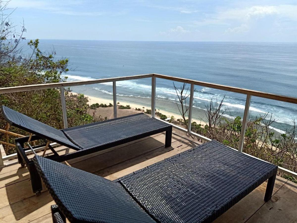 הוילה Uluwatu Nunggalan Hut מראה חיצוני תמונה